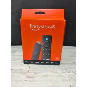 NEW Fire TV Stick 4K (2nd Gen) + Alexa Voice Remote (3rd Gen) Wi-Fi 6